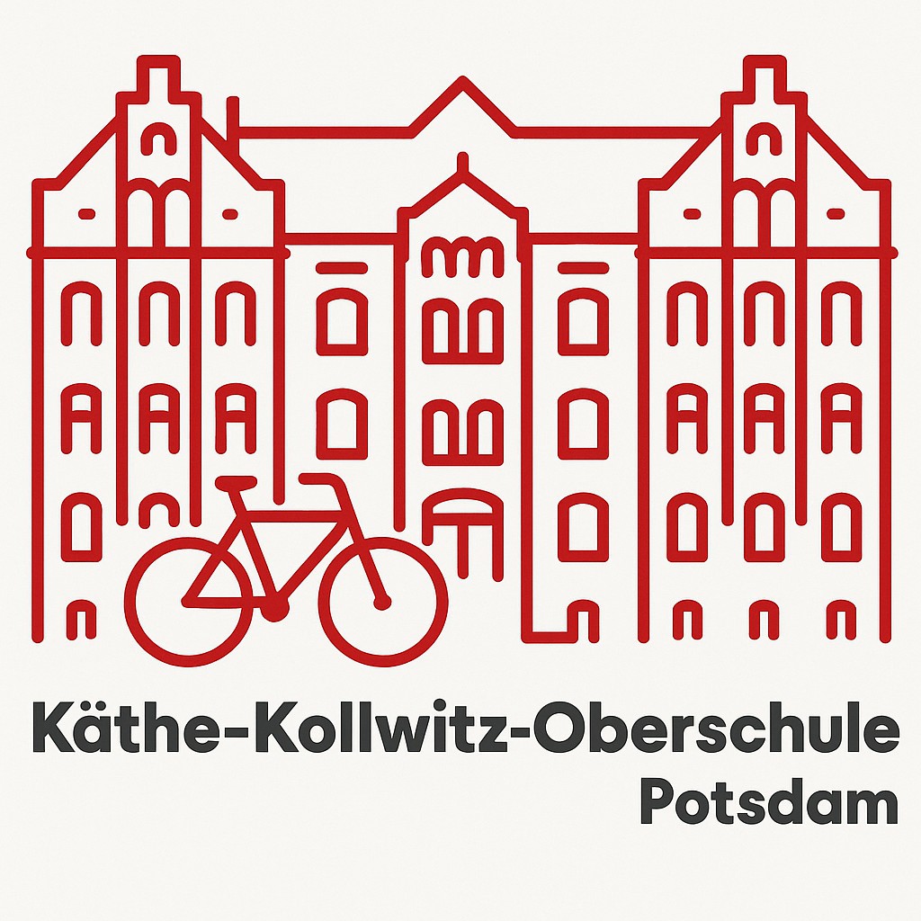 Käthe mit Fahrrad